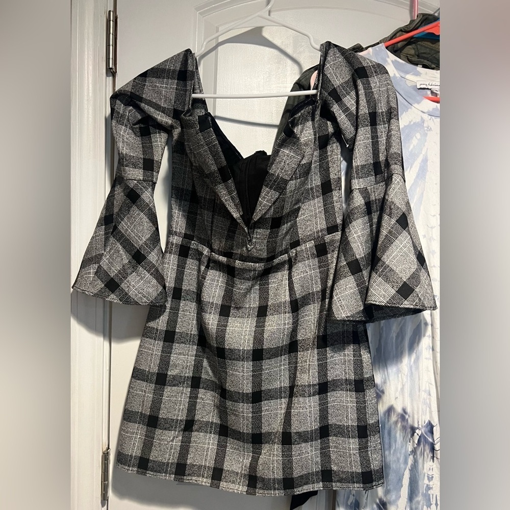 NBD checker dress